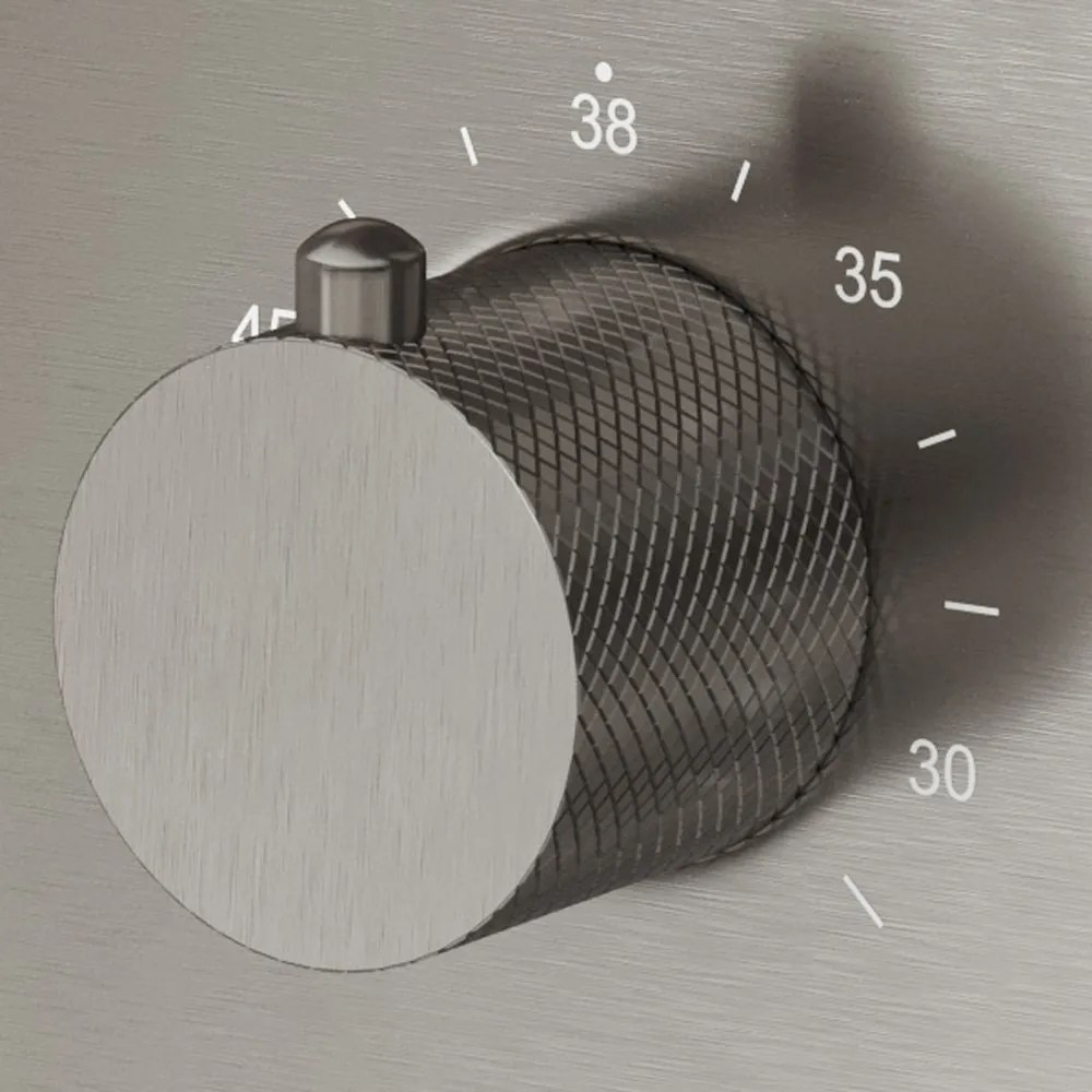 Saniclear Exclusive Curved temperatuurknop voor inbouw thermostaatkranen (SK21879 en SK79842)