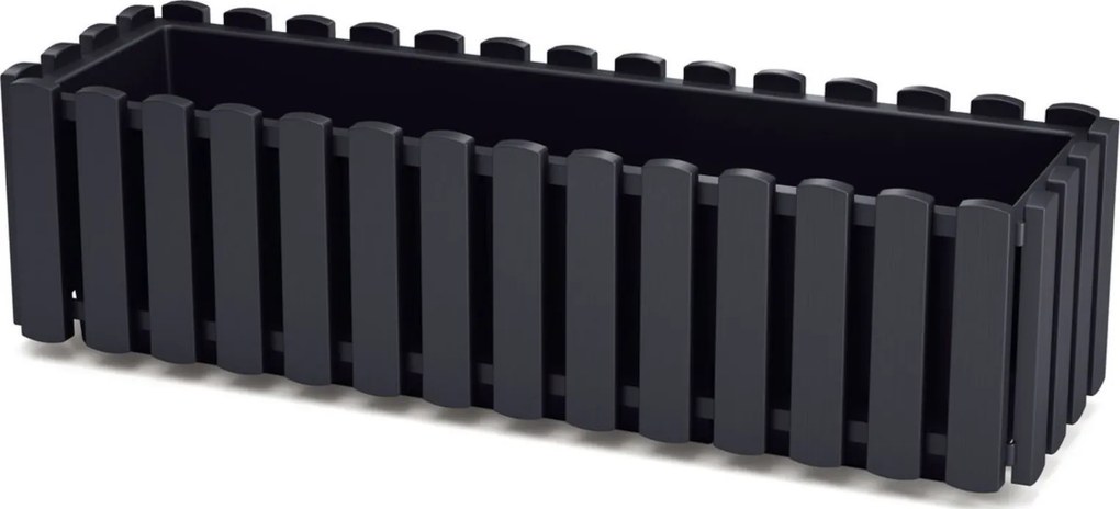 Prosperplast Balkon Plantenbak Boardee Fencycase - Antraciet (58x18x16 cm)