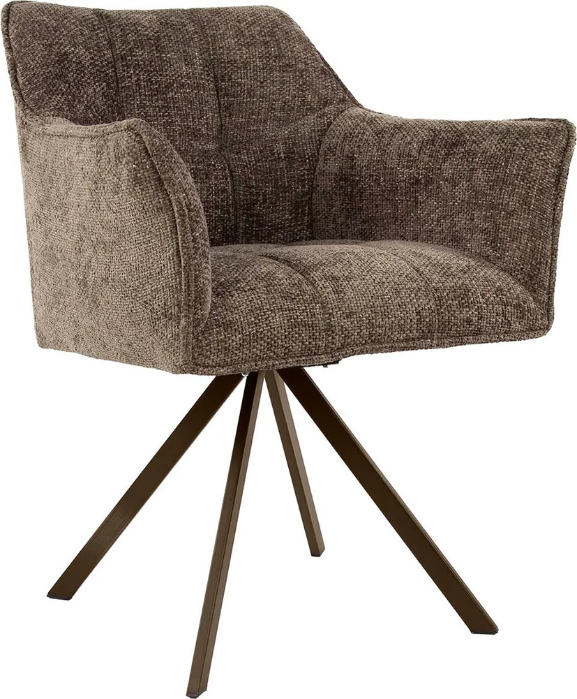 Draaibare Eetkamerstoel Taupe