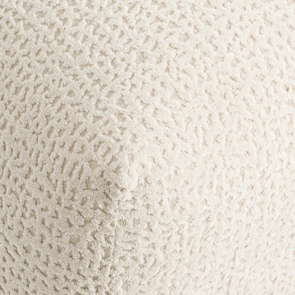 Poef, fluweel reliëf, L109 cm, Nuria