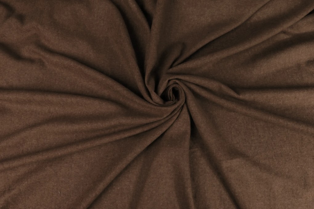Hoeslaken flanel - 100% katoen - 140x200 - bruin
