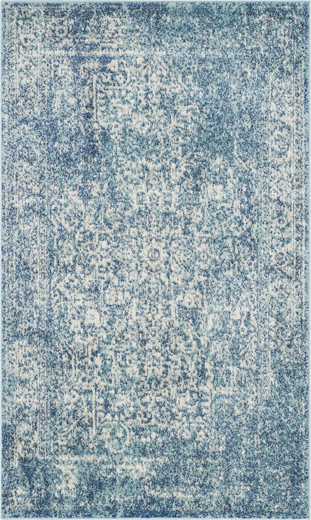 Safavieh | Vloerkleed Fiorella 160 x 230 cm blauw, ivoor vloerkleden polypropyleen vloerkleden & woontextiel vloerkleden