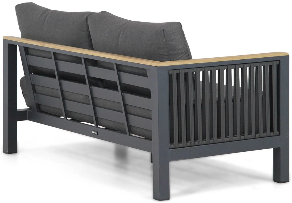 Hoek loungeset 6 personen Aluminium/Rope Grijs Santika Furniture Santika Shadow