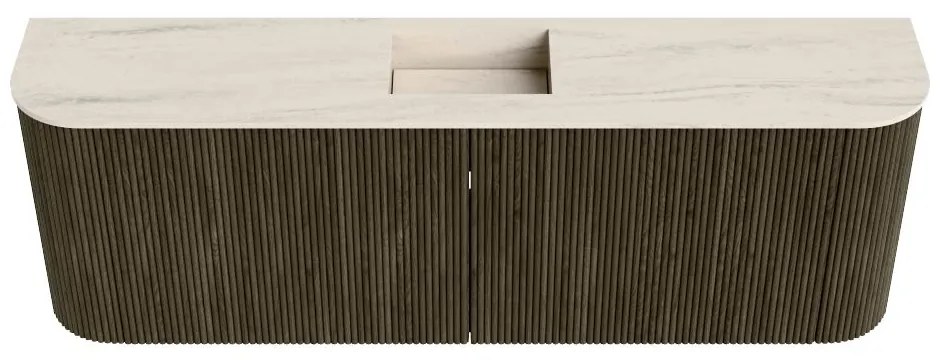 Mondiaz Joya DLux 125cm toiletmeubel ronding links/rechts shadow met wastafel faye midden 1 kraangat meli
