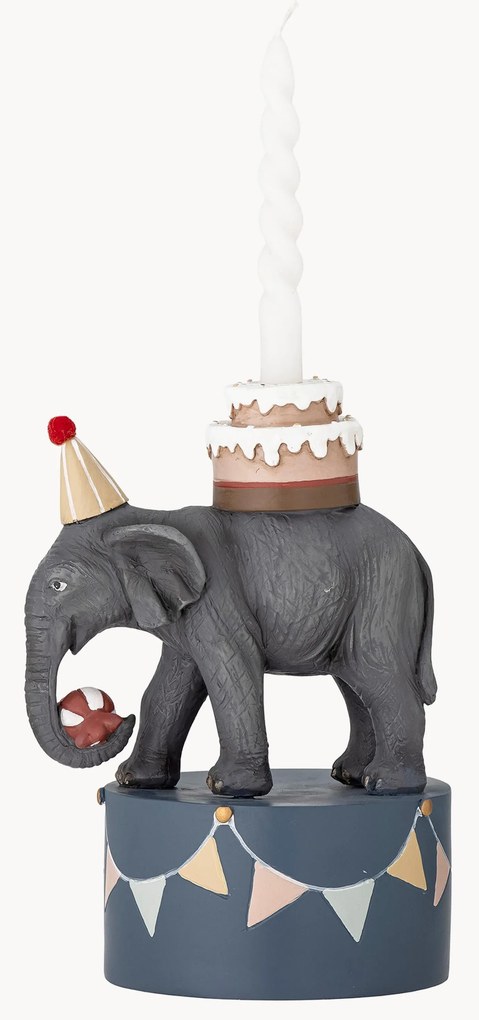 Kaarsenhouder Flor in de vorm van een olifant