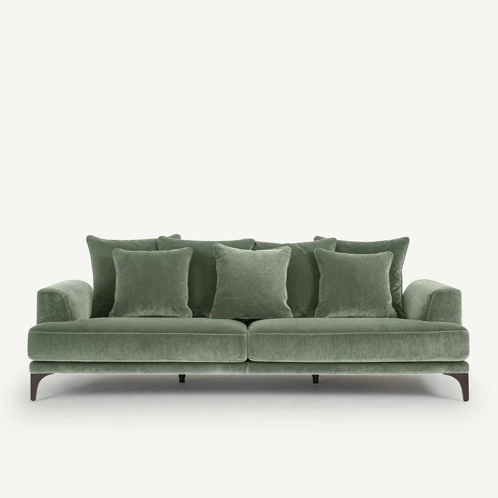 Bank van fluweel linnen, Armento