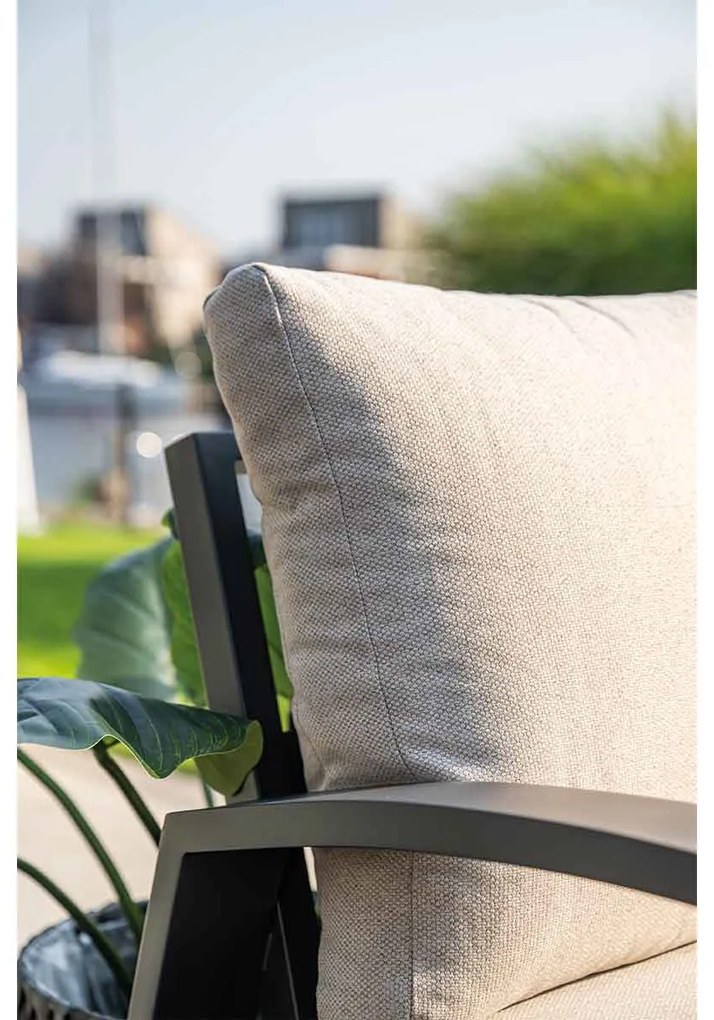 Garden Impressions Cameron lounge dining set 3-delig links - desert sand