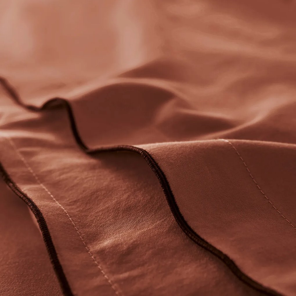 Dekbedovertrek van gewassen katoensatijn, 118 draden, Victor uni