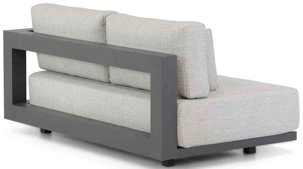 Hoek loungeset  Aluminium Grijs 5 personen 4 Seasons Outdoor Metropolitan/Coco