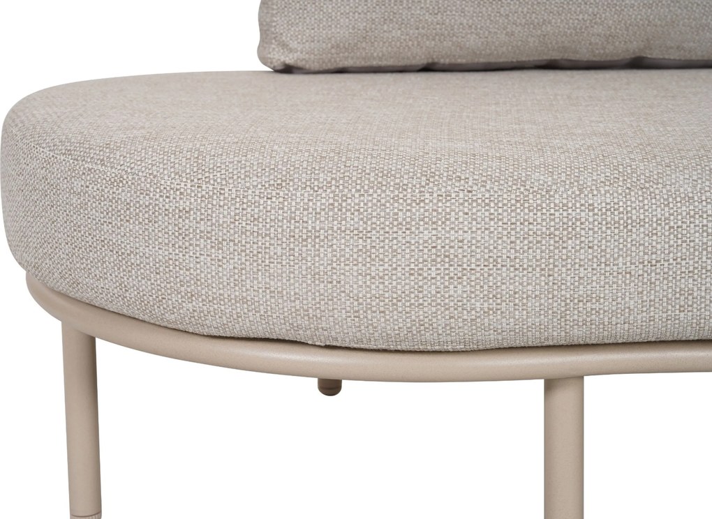 Loungeset tuin  Aluminium Zand/Beige  Lifestyle Garden Furniture Perla