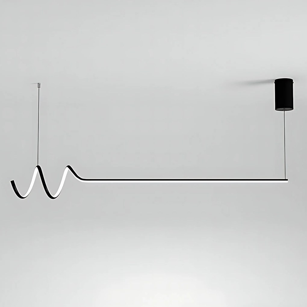 Hanglamp LHJ030-CP 120cm ZWART