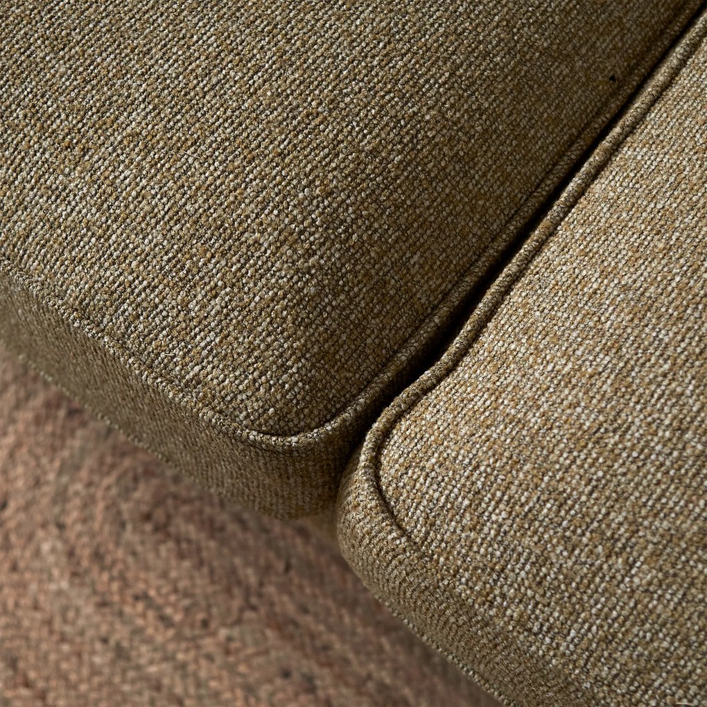 Hoekbank Met Dubbele Rugkussens Olijf R