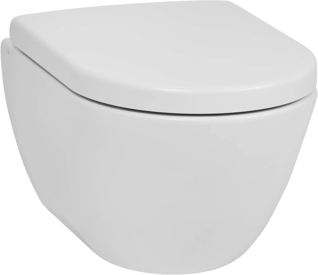 Ben Segno hangtoilet met toiletbril compact Xtra glaze+ Free flush mat wit
