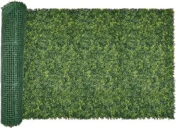 VEVOR Kunsthaag, 3000x1000x45mm, Kunstplantenwand, Buxuspaneel voor binnen- en buitendecoratie & Klimopschutting, Privacyscherm Achtergrondmuur, Haagscherm voor de tuin