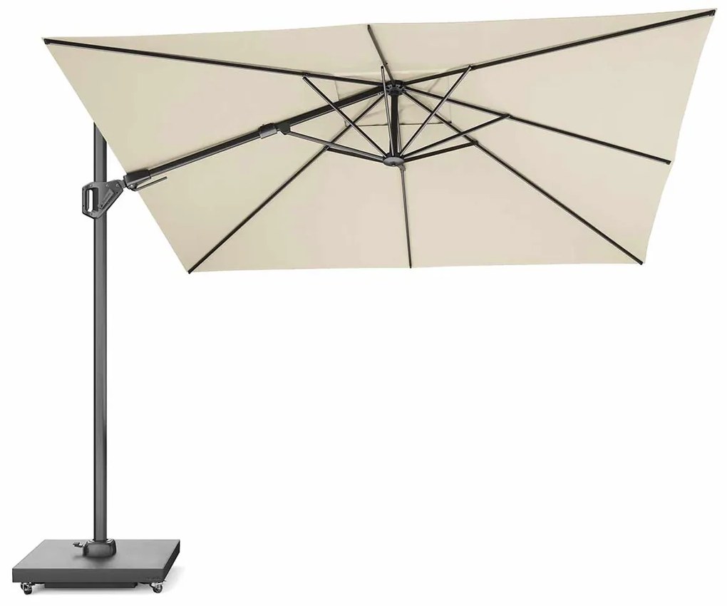 Platinum Challenger Zweefparasol Xm T Premium (incl. Voet En Hoes) Aluminium Taupe