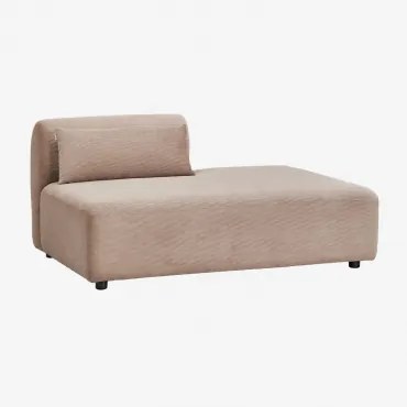 Rechter Divanmodule Voor Modulaire Bank Fogler Corduroy Kameelbruin - Sklum