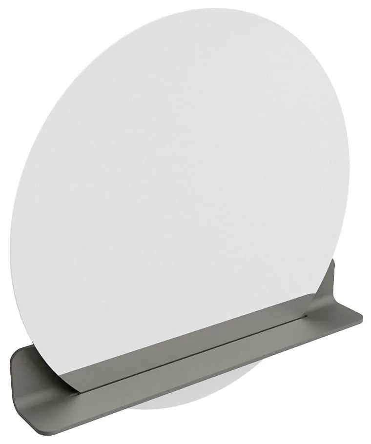 Mondiaz Spot spiegel rond Ø80cm met planchet smoke