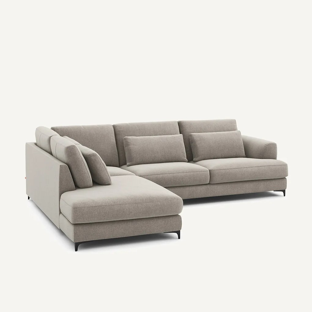 Hoekslaapbank links fluweel chenille, Marsile