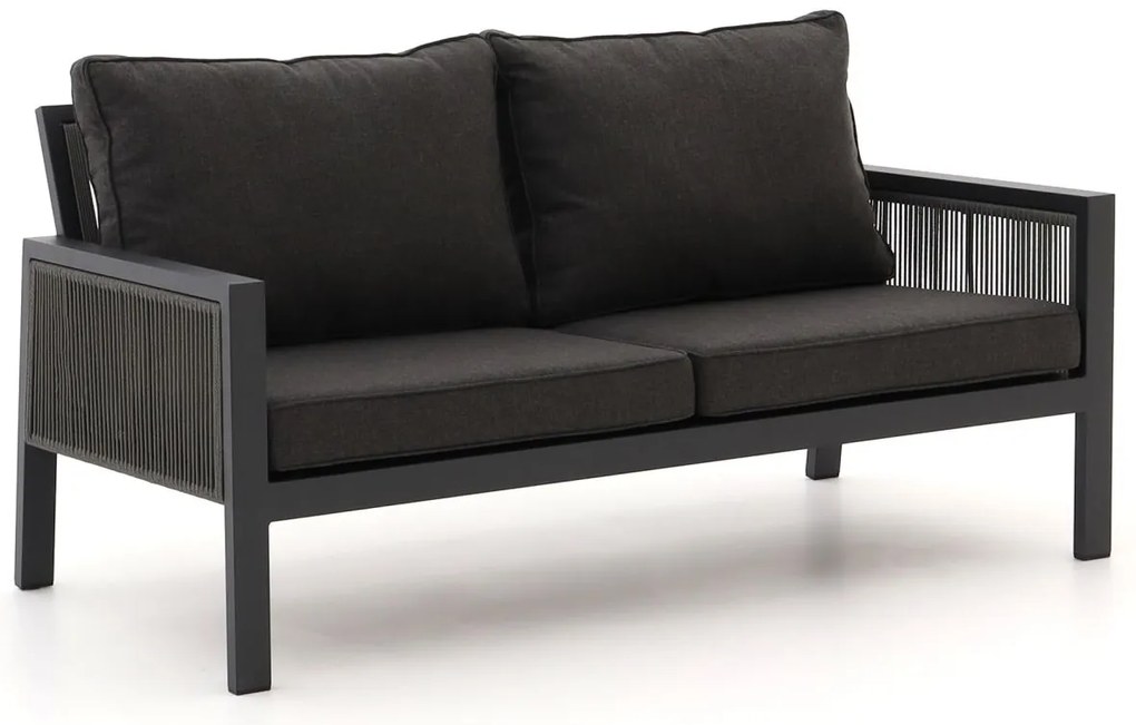 Loungebank Tuin Manifesto   | Aluminium | 2 personen | Tuinbank Grijs | 168cm | Incl. kussens | Kees Smit Tuinmeubelen