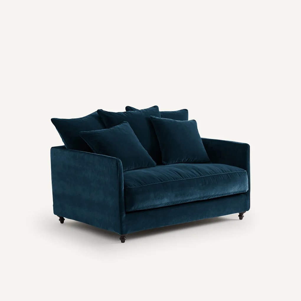 2-zits omvormbare zetel van fluweel, Lazare