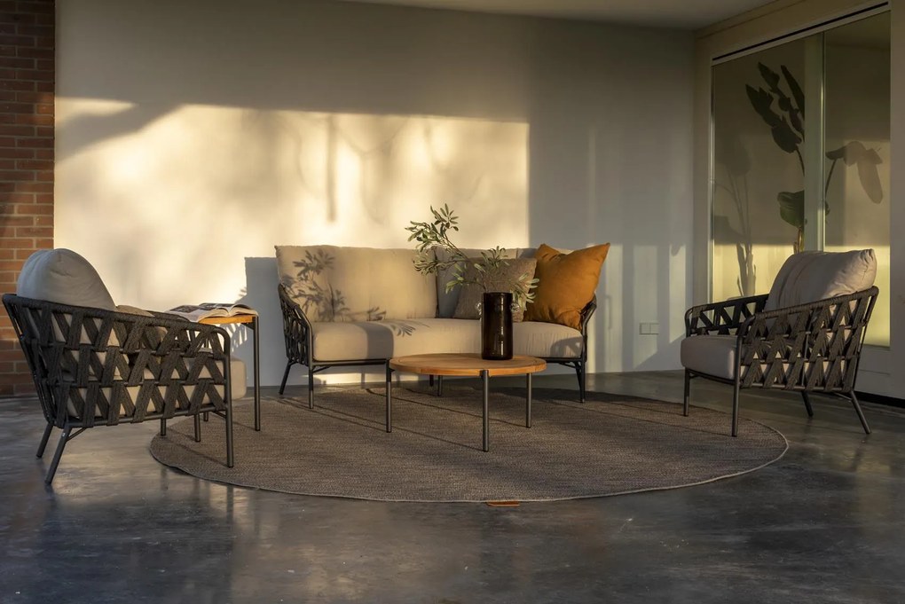 Taste by 4 Seasons Albareto loungebank SALE Loungebank beige weerbestendig