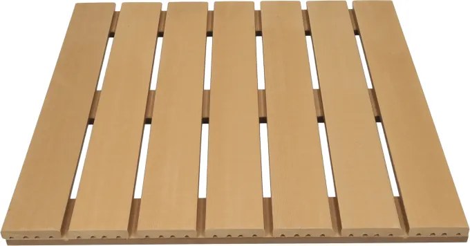 Terrastegel composiet 50 x 50 cm teak FSC (24 mm) massief