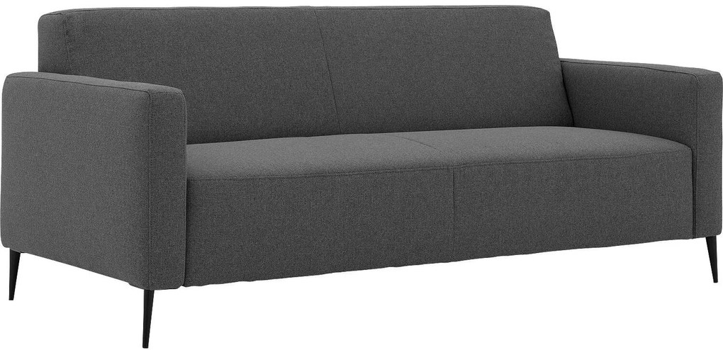 Goossens  Key West grijs, stof, 3-zits, modern design