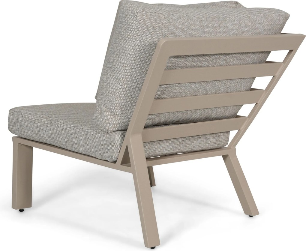 Hoek loungeset 5 personen Aluminium Zand/Beige  Lifestyle Garden Furniture Melone