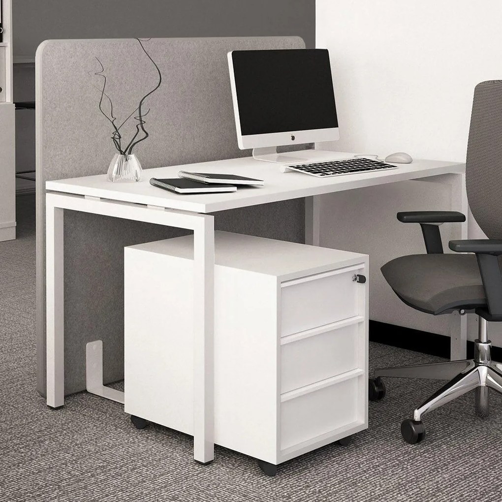 Bureau Met U-poot Op Vaste Hoogte
