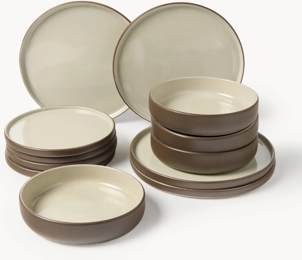 Serviesset Ginger, 4 personen, 12-delig