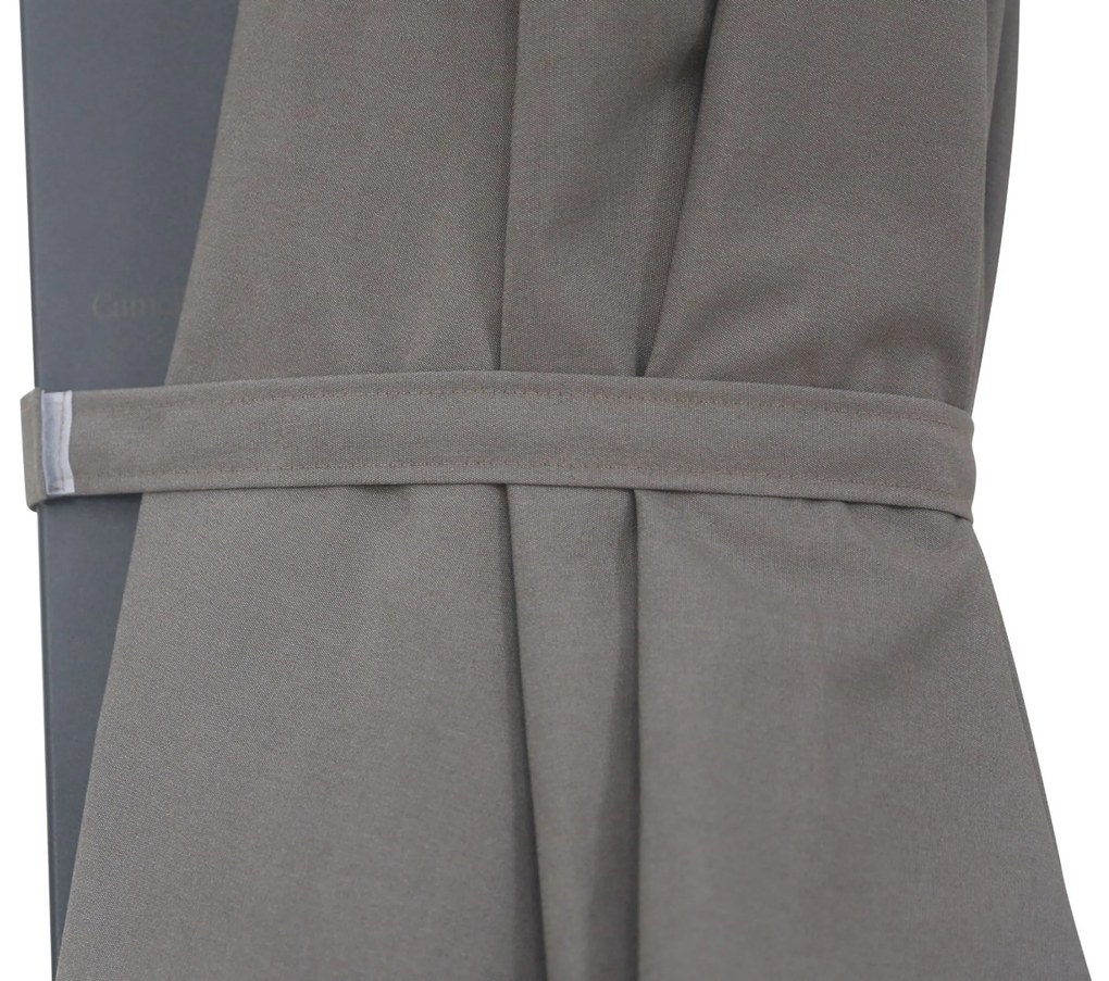 Zweefparasol 3.5m S2 Excellent (excl. voet) Taupe-naturel-bruin Camello Luna