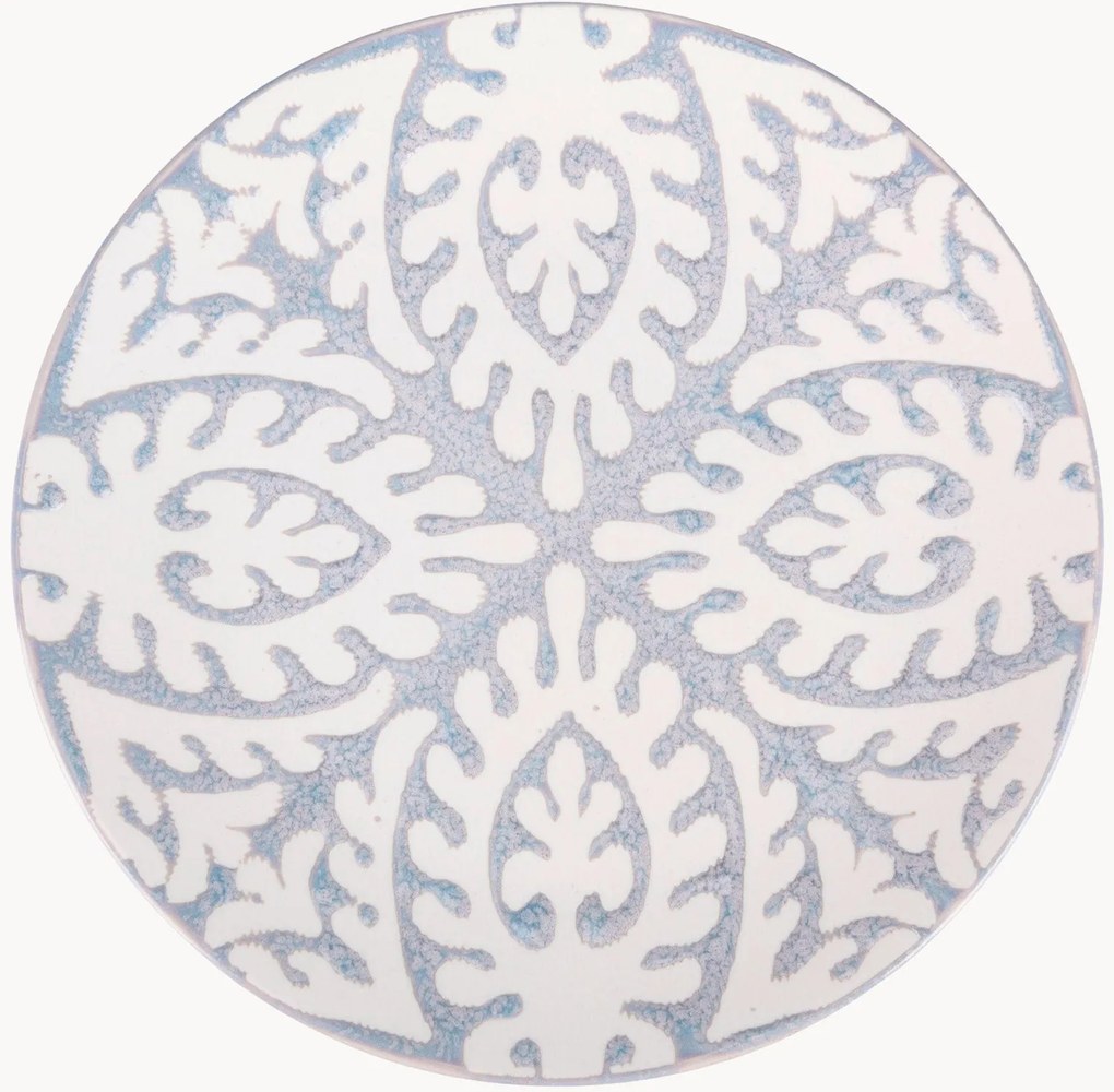 Keramische ontbijtborden Reactive, 6-delig