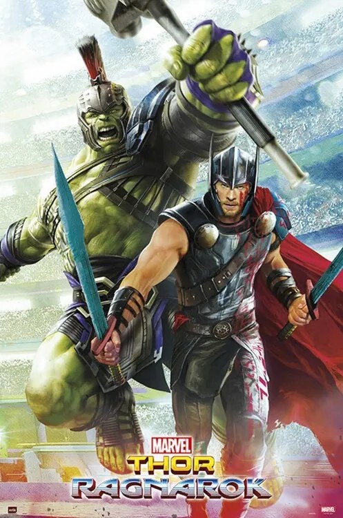 Poster Marvel - Thor Ragnarok, (61 x 91.5 cm)