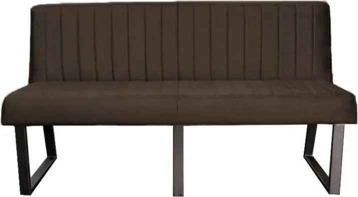 Eetkamerbank - Hengelo - stof Element antraciet 01 - 220 cm