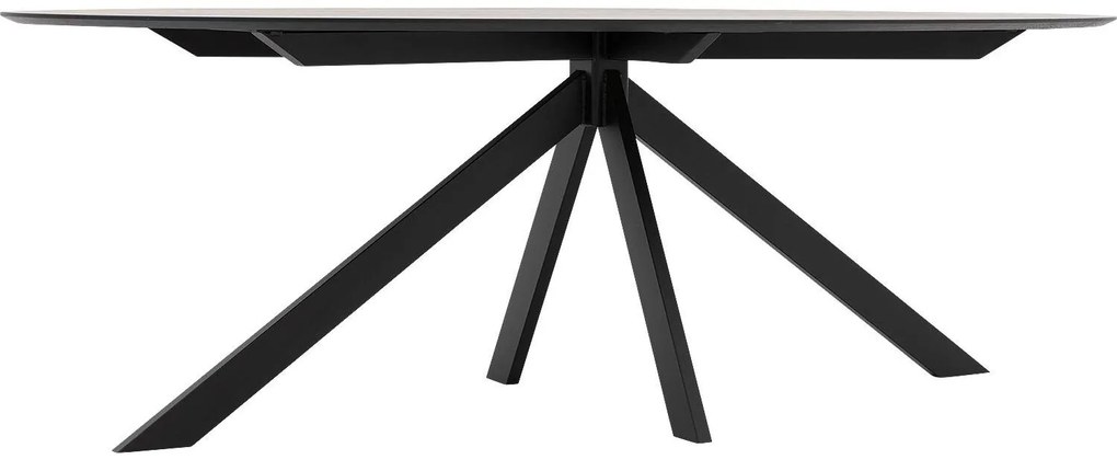 Goossens Excellent Eettafel Uniek, Ovaal 240 x 120 cm