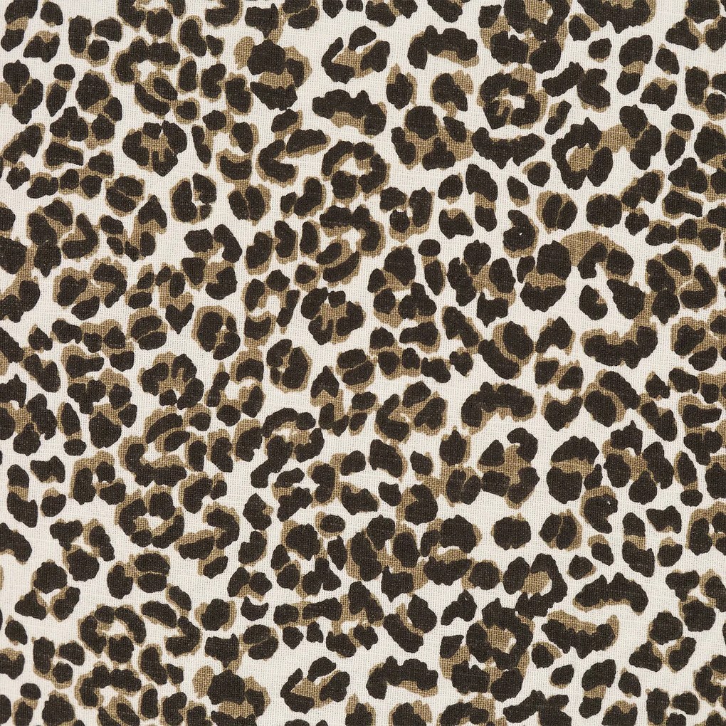 Rond kussen met luipaardprint, Aretha