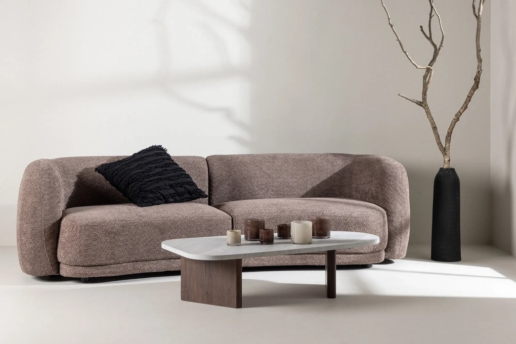 Jörn Clio - 3-zitsbank - Bruin Boucle - Jorn
