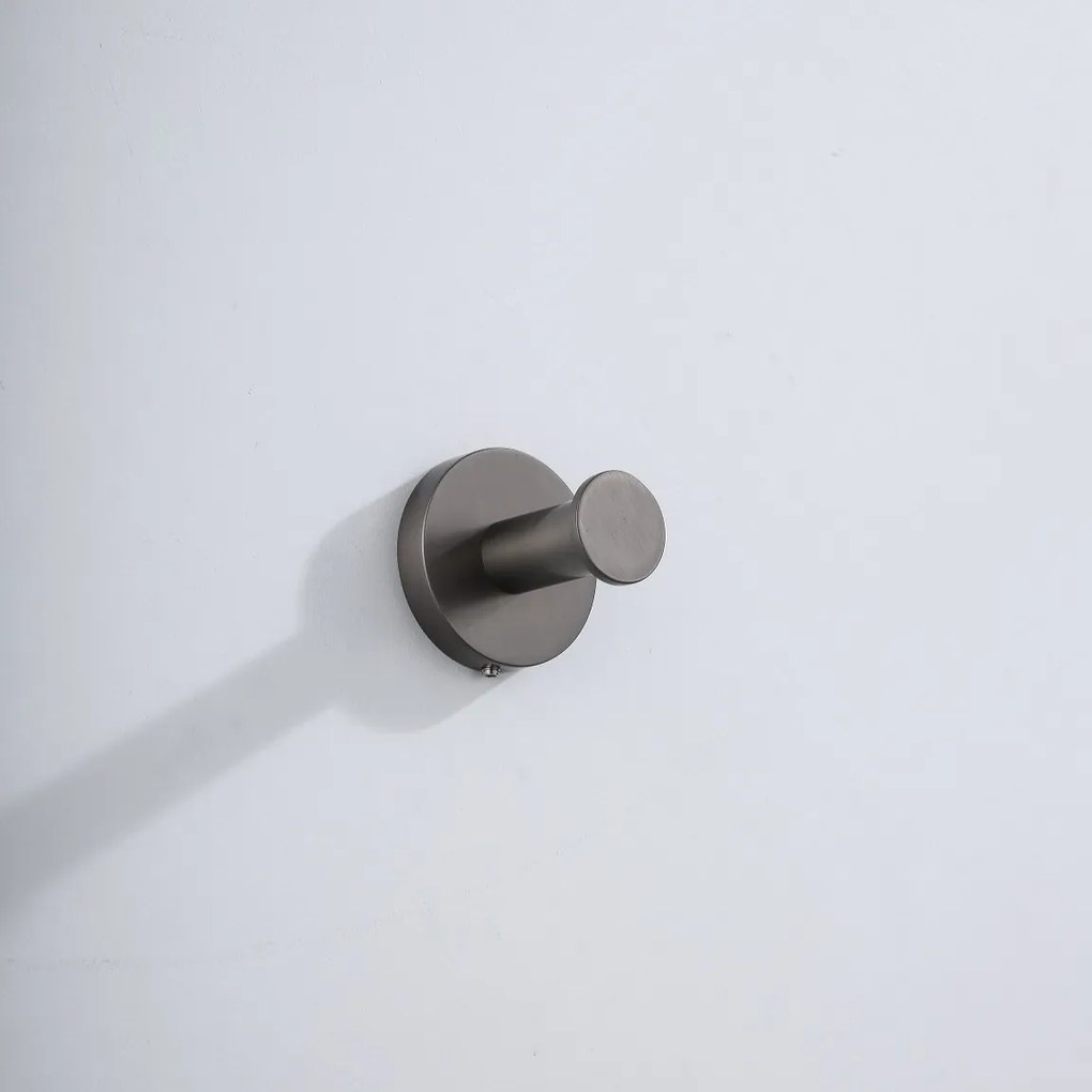 Saniclear Iron handdoekhaak verouderd ijzer - gunmetal