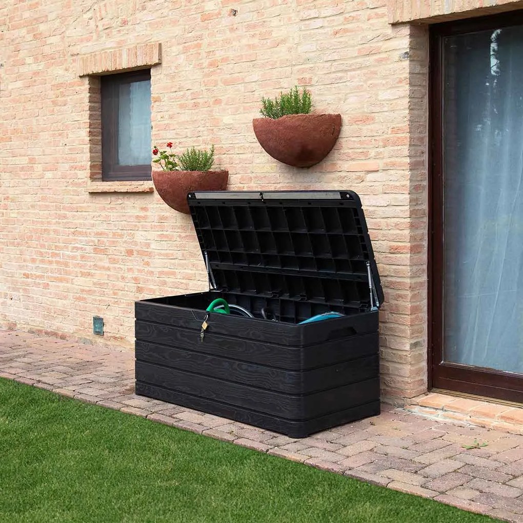 Toomax Dolomiti opbergbox 640 liter - donker grijs