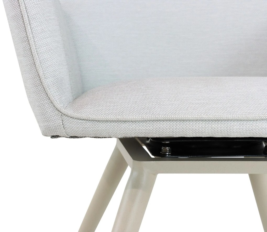 Tuinstoel textiel Grijs-antraciet Lifestyle Garden Furniture Andorra
