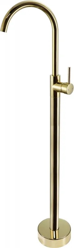 Mexen Alma vrijstaande wastafelkraan, goud - 75034-50
