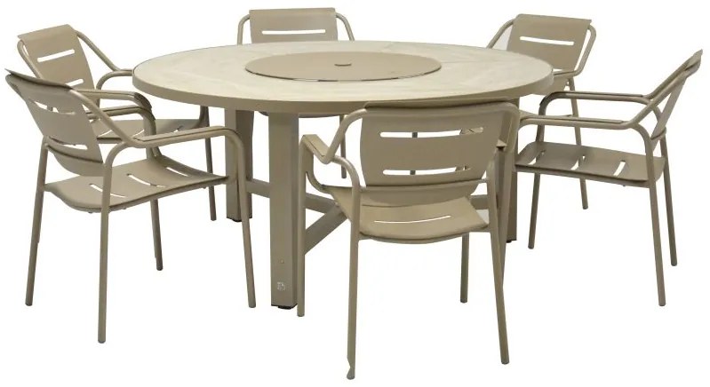 4 Seasons Outdoor | Eco stoelen met Icon tafel  Tuinstoel     weerbestendig