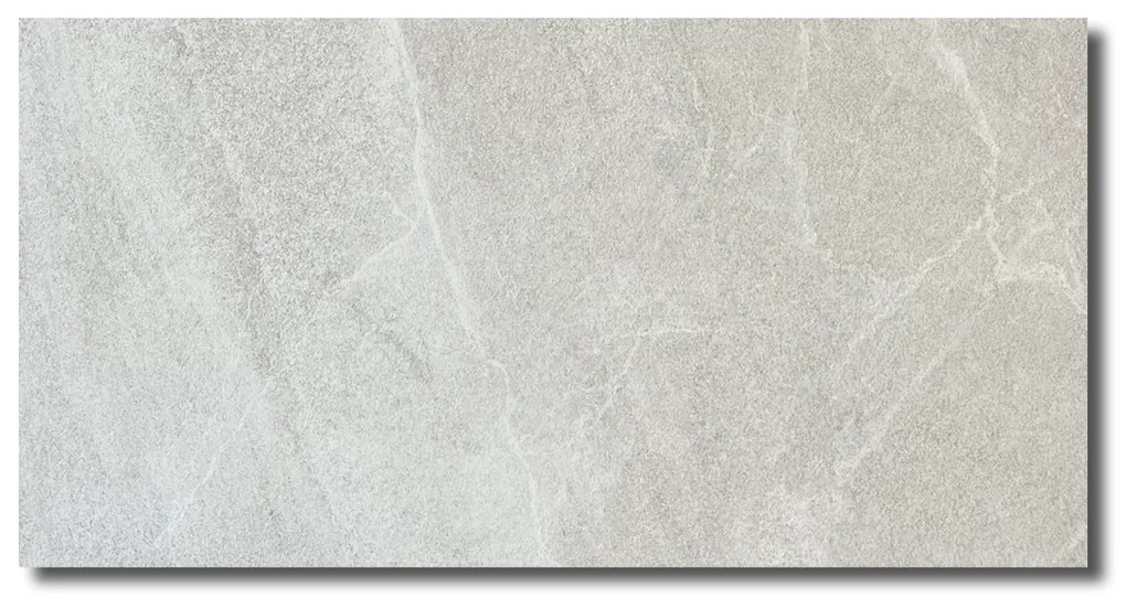 Vloertegel 60x120 Cm Natuursteenlook Volcano Salina Licht Grijs PS33