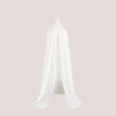 Yerlan Kids Katoenen Hemelbed Beige – Crème - Sklum