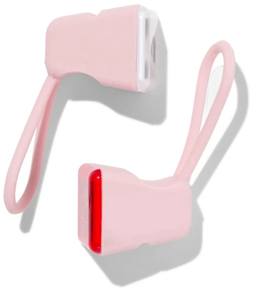HEMA LED Fietslampjes Roze - 2 Stuks