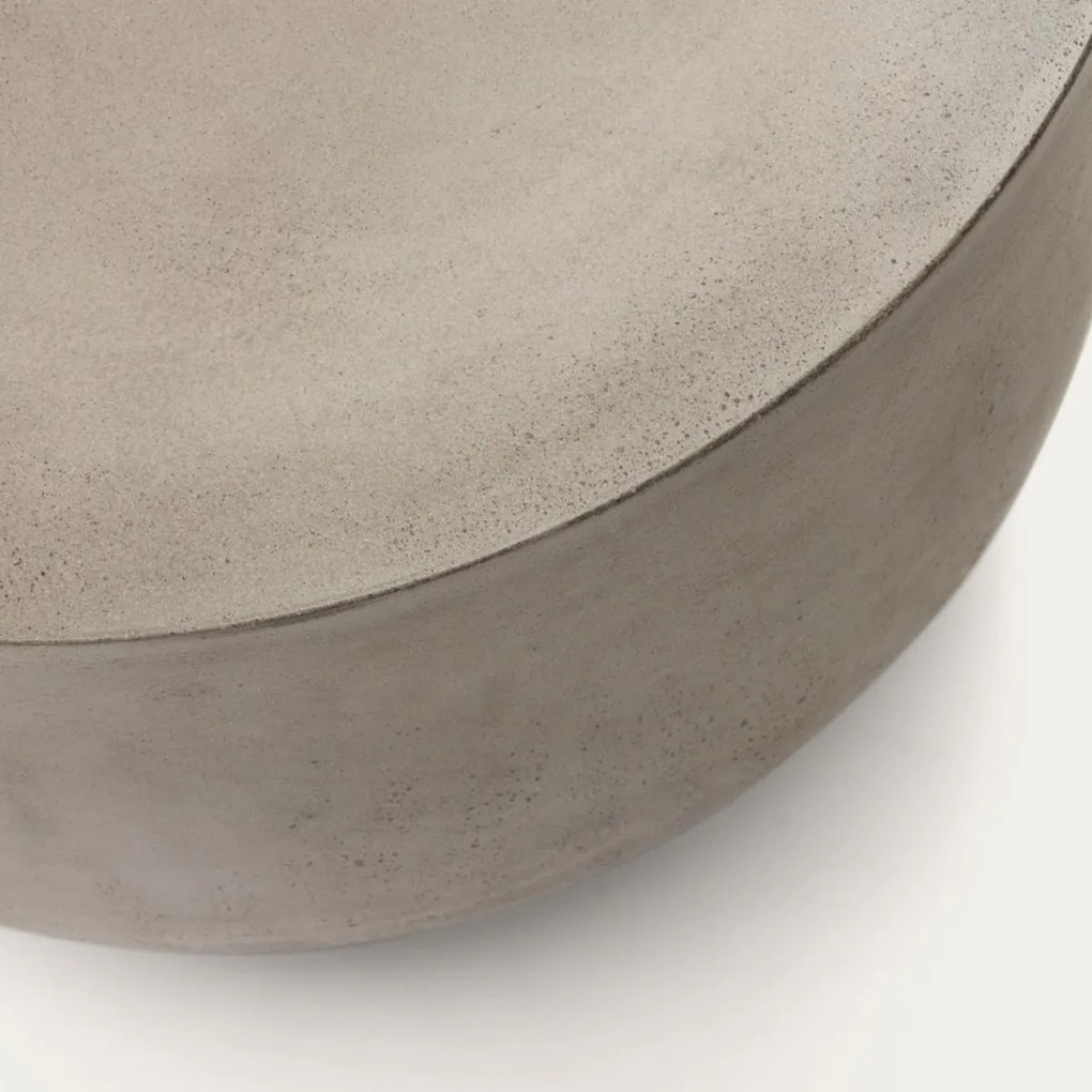 Kave Home Garbet Ronde Salontafel Beton 60 Cm - 60 X 60cm.