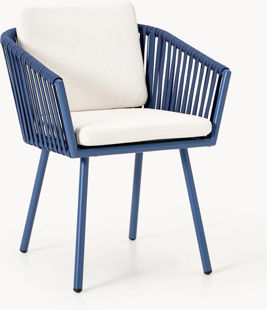 Tuin dining stoelen Malo met armleuning, 2-delig