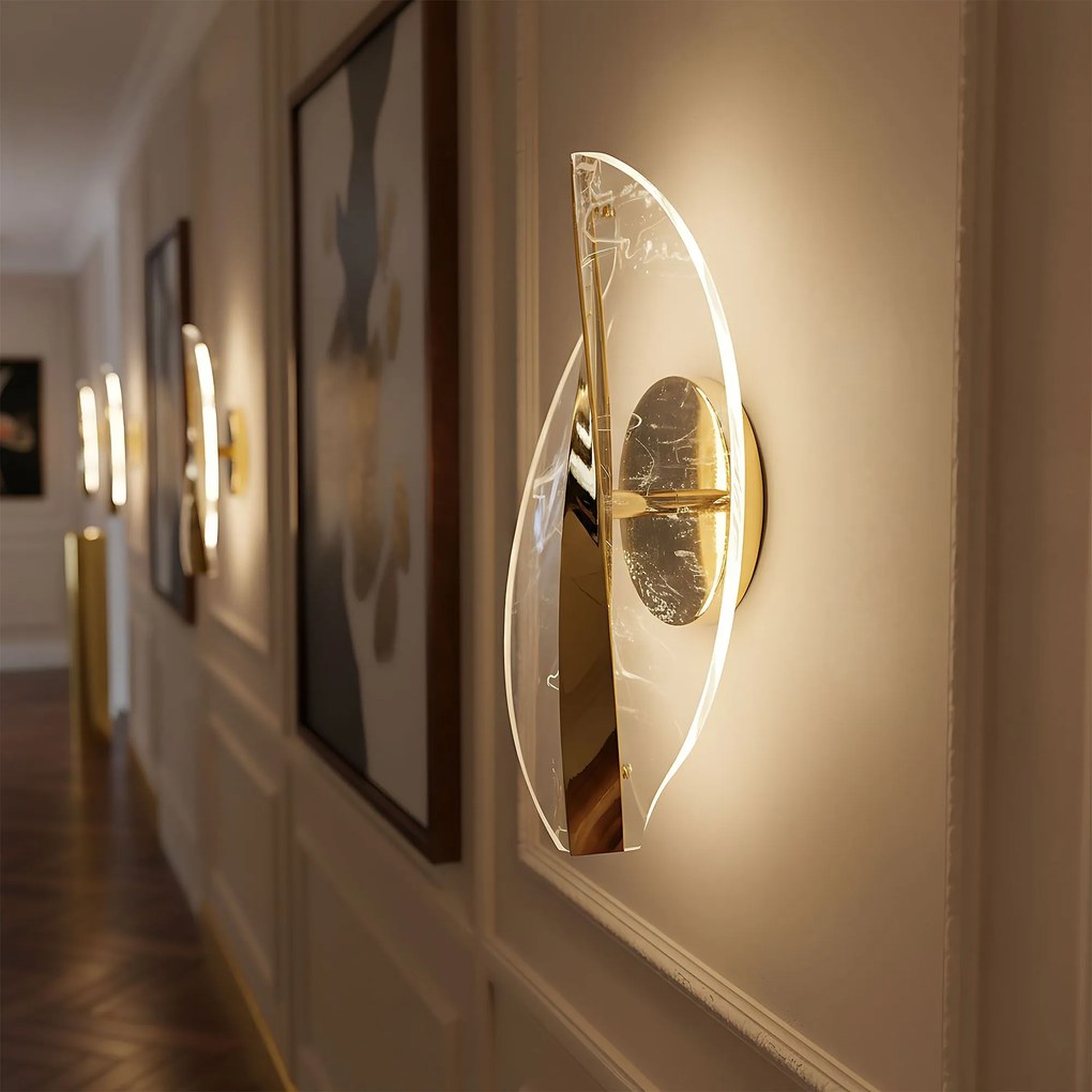 Wandlamp LED G128-W Gold