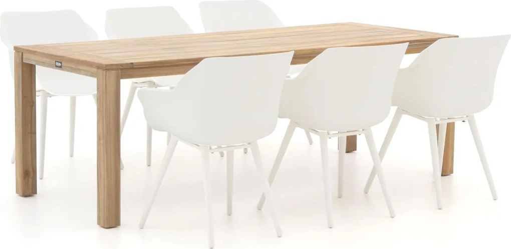 Diningset Hartman  | 6 personen | Tuinset teakhout | 7-delig | Kees Smit Tuinmeubelen