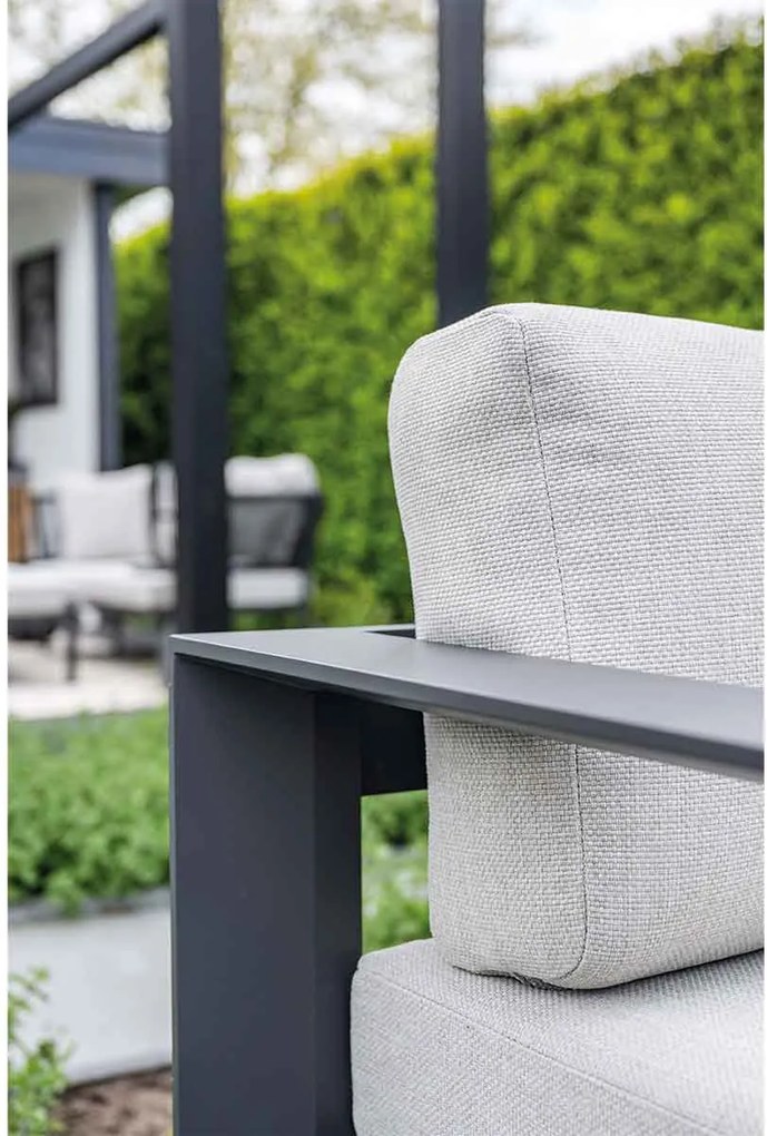 Garden Impressions Malakka loungebank - donker grijs